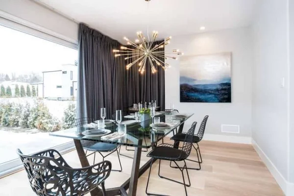 marble dining room